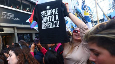 Marcha a Plaza de Mayo contra la condena a Cristina Kirchner