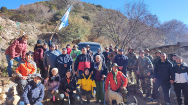 El Jefe de Policía participa de la Tercera Peregrinación Mariana al Nevado de Aconquija