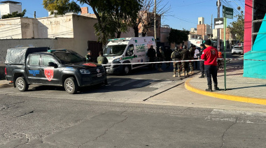 Se atrincheró en una vivienda y rápidamente intervino personal policial