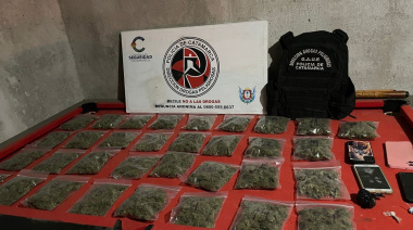 Detienen a cuatro personas y secuestranCocaína y Marihuana
