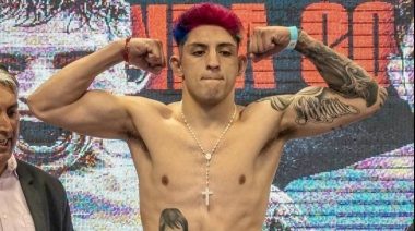 El "Pacman" Corzo venció la báscula y está listo para la guerra