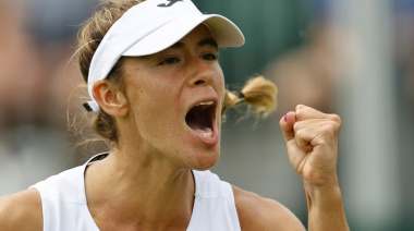 Solana Sierra sigue haciendo historia en Wimbledon: pasó a octavos de final