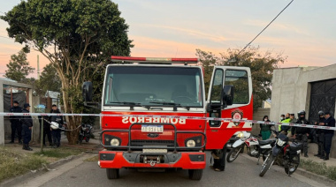Una niña de dos años falleció tras el incendio de una vivienda en el Sur de la Capital