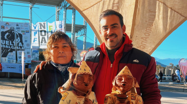 Rosa Carrizo elaboró las Copas Nacionales en homenaje a la Pachamama
