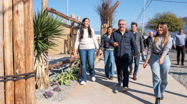 El Gobernador Raúl Jalil recorrió el Predio ferial donde será la Fiesta del Poncho 2025