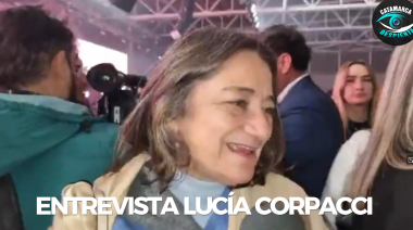 Lucía Corpacci : "Se nota el esfuerzo de cada año para esta gran fiesta"