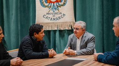 Gobierno y municipio articulan tareas para avanzar con la reparación de daños en Laguna Blanca