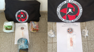 Secuestran droga y detienen a un joven durante un operativo contra el Narcomenudeo