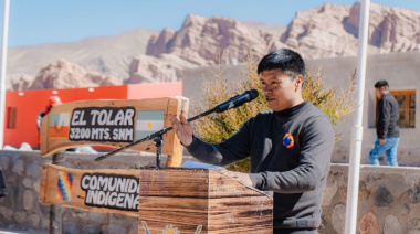 Cacique Gordillo: “ya no tendremos que llevar a nuestros enfermos en los hombros”