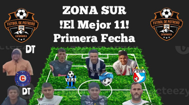 Fútbol de Potrero: se conocieron los mejores 11 de la primera fecha