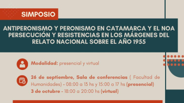 Simposio a 70 años del golpe cívico-militar de 1955: una revisión crítica desde Catamarca y el NOA