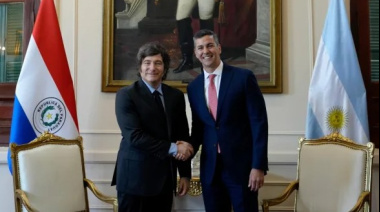 Javier Milei mantuvo una reunión con su par paraguayo en Asunción
