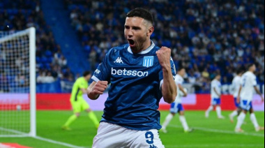 Con gol de Maravilla Martínez, Racing le ganó 1-0 a Vélez y se quedó con el primer duelo de los cuartos de final de la Copa Libertadores
