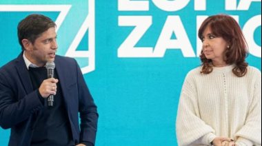 Axel Kicillof visitó a Cristina Kirchner en su arresto domiciliario