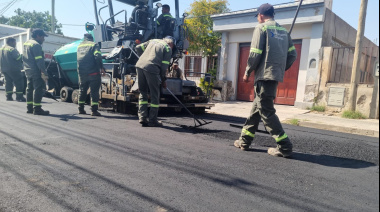 Avanza la repavimentación en Av. Alem: una obra clave para la conectividad urbana