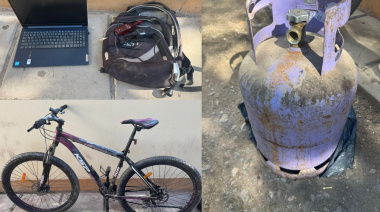 Personal policial recuperó elementos sustraídos