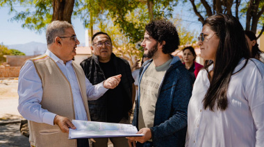 El Gobernador inició agenda en el Oeste con visita a obras en Santa María