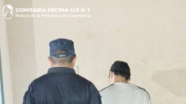 Un hombre sospechado de amenazas fue aprehendido en el Sur de la Capital
