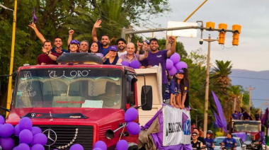 La Libertad Avanza cerró su campaña provincial con una caravana