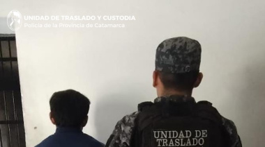 Trasladan a un hombre al Servicio Penitenciario Provincial