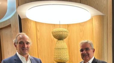 Ejecutivos de Glencore se reunieron con el gobernador Raúl Jalil