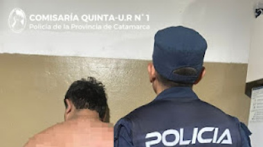 Hombre detenido por agredir a su pareja en la Capital