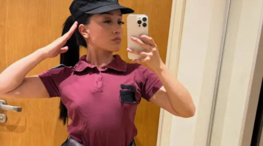 Habló la policía "tiktoker" que fue suspendida por comportamiento indecoroso: "Lo hice por necesidad"