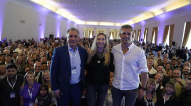 Karina Milei cerró el congreso libertario en Mar del Plata y pidió por la reelección de su hermano