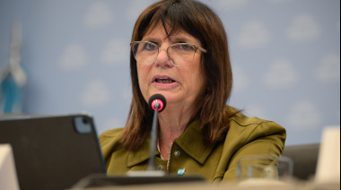 Patricia Bullrich formalizó su renuncia como ministra de Seguridad para asumir como senadora