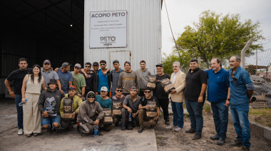 Jalil respaldó emprendimientos locales en Recreo