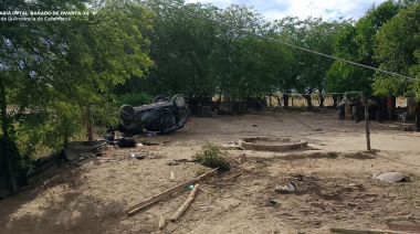 Vuelco en Santa Rosa