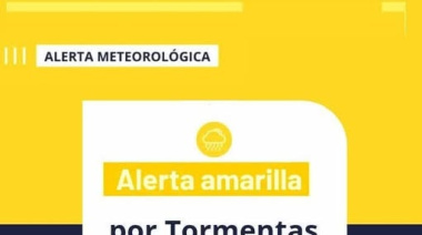 ⚠️Alerta amarilla por tormentas para Catamarca