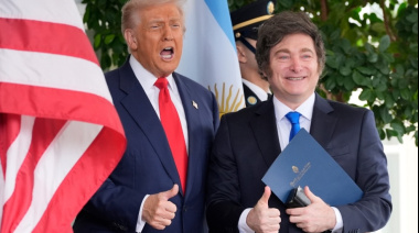 Trump resaltó su apoyo a Milei y dijo: "Ganó con una victoria aplastante”