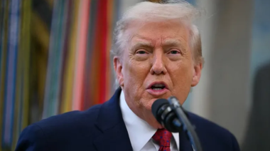 Donald Trump anunció una nueva clase de buques de guerra que llevarán su nombre