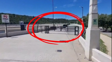 Colocaron un nuevo vallado y ya no podrán ingresar motos a la cola del dique