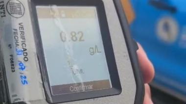 Tras un control preventivo, un chofer de la línea GM dió positivo por alcoholemia