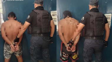 Intervención policial por disturbios en el barrio San Antonio Sur