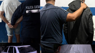 Aprehendieron a dos hombres por el presunto robo de un cerdo