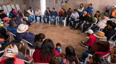 Dusso encabezó encuentros con comunidades originarias del norte de Belén