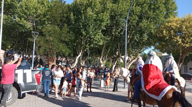 La Policía llevó la magia de los Reyes Magos a los barrios