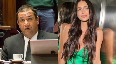 Escrachan en redes a un senador de Uruguay que miraba fotos de Zaira Nara en plena sesión