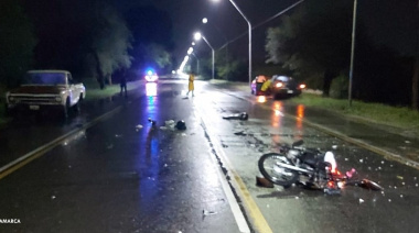 Siniestro vial fatal en Fray Mamerto Esquiu