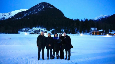 Milei llegó a Davos para defender su plan económico y el alineamiento con EE.UU.