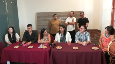 Presentaron la 46° Fiesta Nacional Santa María la Reina del Yokavil