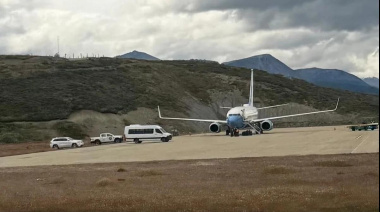 Avión del Departamento de Defensa de Estados Unidos aterrizó en Ushuaia