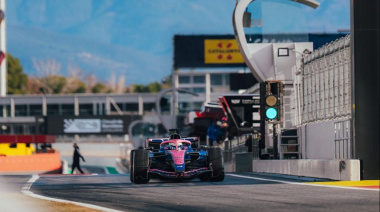 Colapinto cerró 4° el tercer día de pruebas en Barcelona: cómo le fue a Gasly