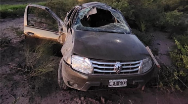 Murió una mujer tras un vuelco en la Ruta 60