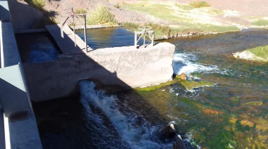 El río Las Lozas comenzó a aportar caudal al Guanchín y fortalecerá el sistema de riego en Fiambalá