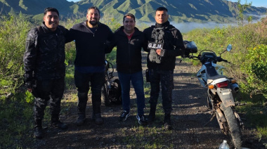 Encontraron sano y salvo a un joven extraviado en zona de montaña