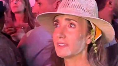 Villarruel se mostró con la gente en la Chaya: el desplante de la TV Pública